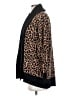 Guess 100% Viscose Animal Print Brown Cardigan Size S - photo 5