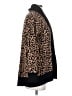 Guess 100% Viscose Animal Print Brown Cardigan Size S - photo 4