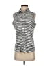 Belyn Key Stripes Black Sleeveless Blouse Size XS - photo 1