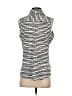 Belyn Key Stripes Black Sleeveless Blouse Size XS - photo 2