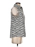 Belyn Key Stripes Black Sleeveless Blouse Size XS - photo 4