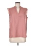 Unbranded 100% Polyester Pink Sleeveless Blouse Size M - photo 1