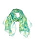 Unbranded Tie-dye Green Teal Scarf One size - photo 1