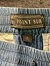 Point Sur 100% Cotton Blue Casual Pants Size 2 - photo 7