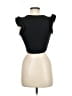 Zara Black Short Sleeve Top Size M - photo 2