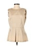 Ted Baker London Tan Sleeveless Blouse Size 6 (2) - photo 1