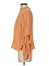 Robert Rodriguez 100% Silk Orange 3/4 Sleeve Silk Top Size 2 - photo 5