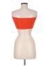 Babaton Solid Orange Sleeveless Top Size M - photo 2