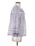 Point Sur White Long Sleeve Blouse Size 4 - photo 4