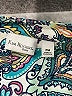 Kim Rogers 100% Polyester Paisley Teal Long Sleeve Blouse Size M (petite) - photo 7