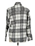 Universal Thread 100% Cotton Plaid Gray Long Sleeve Button-Down Shirt Size M - photo 2
