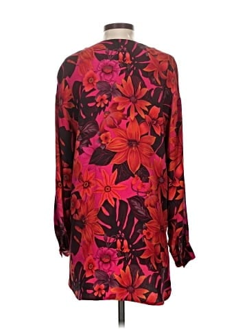 Dana Buchman Long Sleeve Silk Top (view 2)
