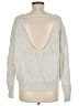 Express Solid Silver Gray Pullover Sweater Size M - photo 2