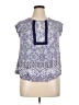 Daniel Rainn 100% Rayon Purple Sleeveless Blouse Size 0X - photo 1