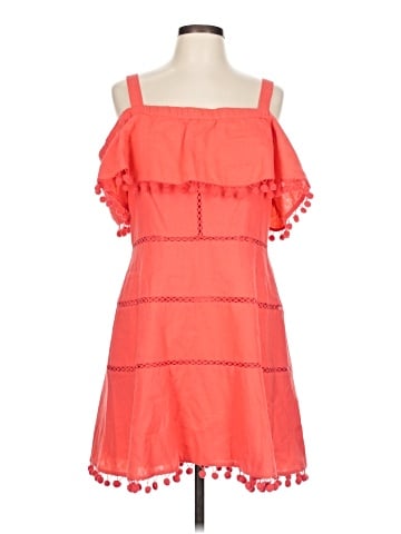 Red Carter Cocktail Dress (view 1)