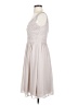 David's Bridal 100% Polyester Gray Cocktail Dress Size 4 - photo 5