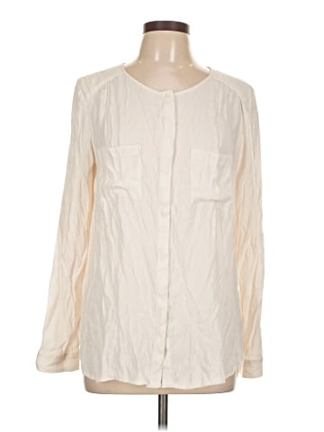 Ann Taylor LOFT Long Sleeve Blouse (view 1)