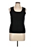 Spense Black Sleeveless Top Size L - photo 1