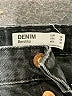 Bershka Black Denim Skirt Size 6 - photo 4
