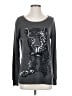 Joie Animal Print Gray Pullover Sweater Size S - photo 1