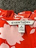 41Hawthorn 100% Polyester Orange Short Sleeve Blouse Size M - photo 7