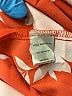 41Hawthorn 100% Polyester Orange Short Sleeve Blouse Size M - photo 8