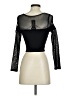 Bebe Black Long Sleeve Top Size P (petite) - photo 2
