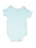 Primary Clothing Solid Blue Short Sleeve Onesie Size 3-6 mo - photo 1
