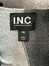 INC International Concepts Color Block Gray Pullover Sweater Size M (petite) - photo 7