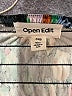 Open Edit Black 3/4 Sleeve Top Size XXS - photo 4