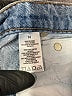 Aero 100% Cotton Blue Denim Shorts Size 14 - photo 4