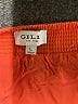 Gilli 100% Rayon Orange Casual Dress Size L - photo 7