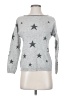 Benedetta B. Stars Silver Pullover Sweater Size S - photo 1