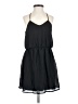 TOBI 100% Polyester Solid Black Casual Dress Size XS - photo 1