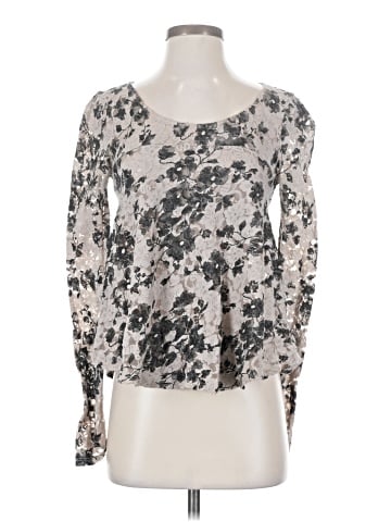 Pins and Needles Long Sleeve Blouse (view 1)