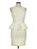 Atmosphere 100% Polyester Ivory Cocktail Dress Size UK 12 / US 8 - photo 1