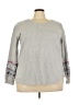 Style&Co 100% Cotton Gray Sweatshirt Size 3X - photo 1