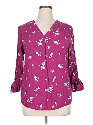 Brina & Em 3/4 Sleeve Blouse (view 1)