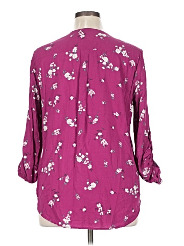 Brina & Em 3/4 Sleeve Blouse (view 2)