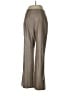 AKRIS Metallic Silver Wool Pants Size 8 - photo 2