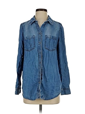 Terre Bleue Long Sleeve Button-Down Shirt (view 1)