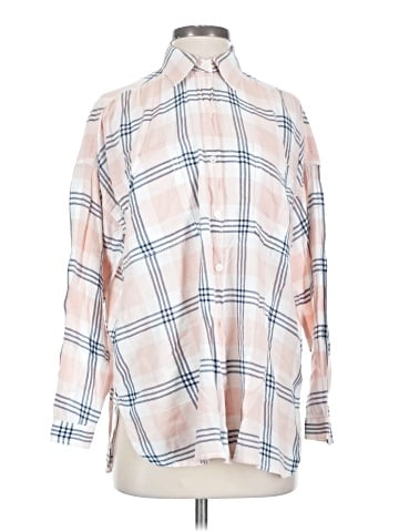 Max Studio Long Sleeve Button-Down Shirt (view 1)