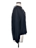 Theory 100% Silk Solid Blue Blouse Size S - photo 4