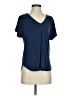 Amour Vert Blue Short Sleeve Top Size XS - photo 1