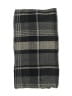 Modena 100% Acrylic Plaid Black Gray Scarf One size - photo 2