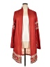 Unbranded 100% Polyester Red Cardigan Size XXL - photo 1