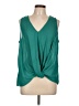 Kaiia 100% Polyester Green Sleeveless Blouse Size L - photo 1