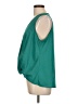 Kaiia 100% Polyester Green Sleeveless Blouse Size L - photo 5