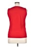 Talbots Red Sleeveless Top Size 0X - photo 2
