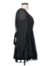 Thirty/Thirty 100% Polyester Polka Dots Black Casual Dress Size S - photo 4